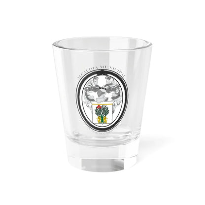 Seal of Ocotal (Nicaragua) (Coat of Arms) Shot Glass 1.5oz 1.5oz - Go Mug Yourself