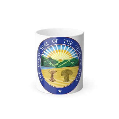 Seal of Ohio - Color Changing Coffee Mug 11oz - Go Mug Yourself