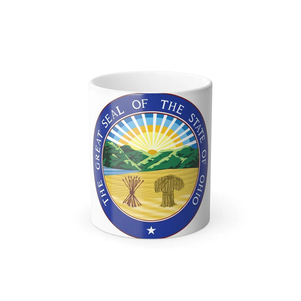 Seal of Ohio - Color Changing Mug 11oz-11oz-Go Mug Yourself