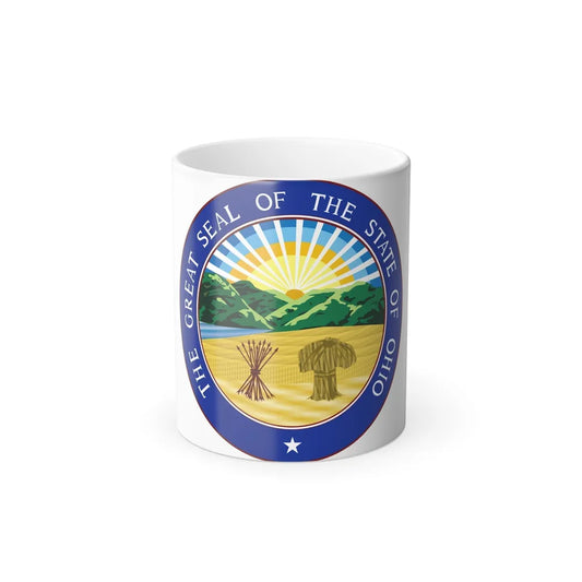 Seal of Ohio - Color Changing Mug 11oz-11oz-Go Mug Yourself