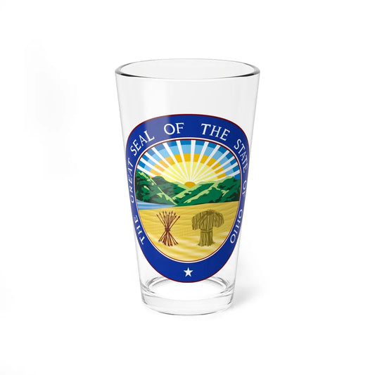 Seal of Ohio - Pint Glass 16oz-16oz-Go Mug Yourself