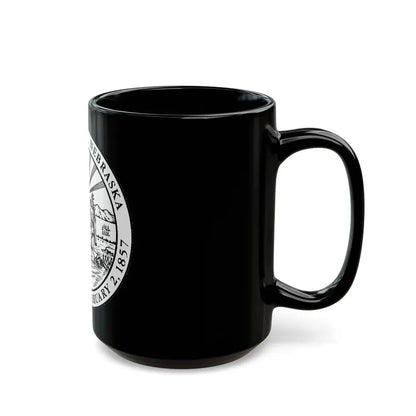 Seal of Omaha Nebraska - Black Coffee Mug - Go Mug Yourself