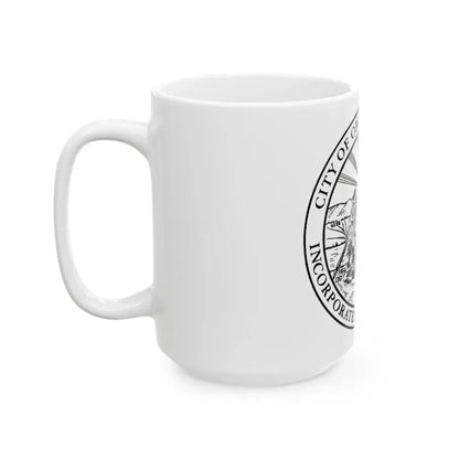 Seal of Omaha Nebraska - White Coffee Mug - Go Mug Yourself