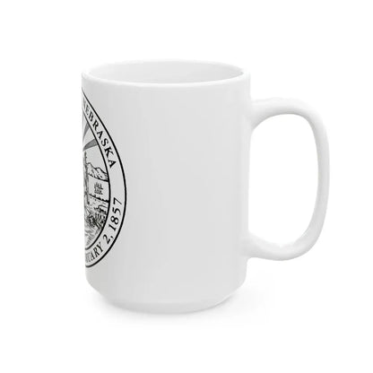 Seal of Omaha Nebraska - White Coffee Mug - Go Mug Yourself