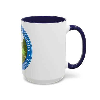 Seal of Orlando Florida - Accent Coffee Mug - Go Mug Yourself