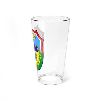 Seal of Pacitan Regency (Indonesia) (Coat of Arms) Pint Glass 16oz - Go Mug Yourself
