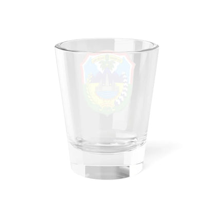 Seal of Pacitan Regency (Indonesia) (Coat of Arms) Shot Glass 1.5oz - Go Mug Yourself
