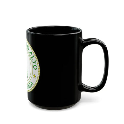 Seal of Palo Alto California - Black Coffee Mug - Go Mug Yourself