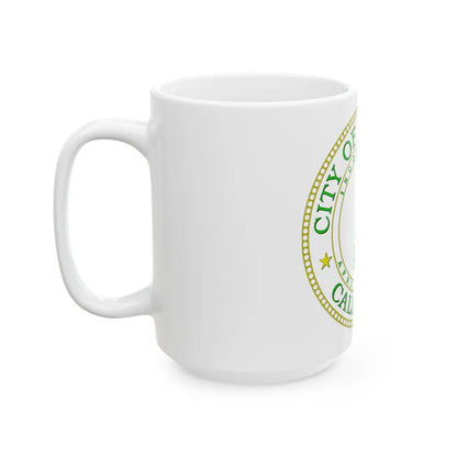 Seal of Palo Alto California - White Coffee Mug-Go Mug Yourself