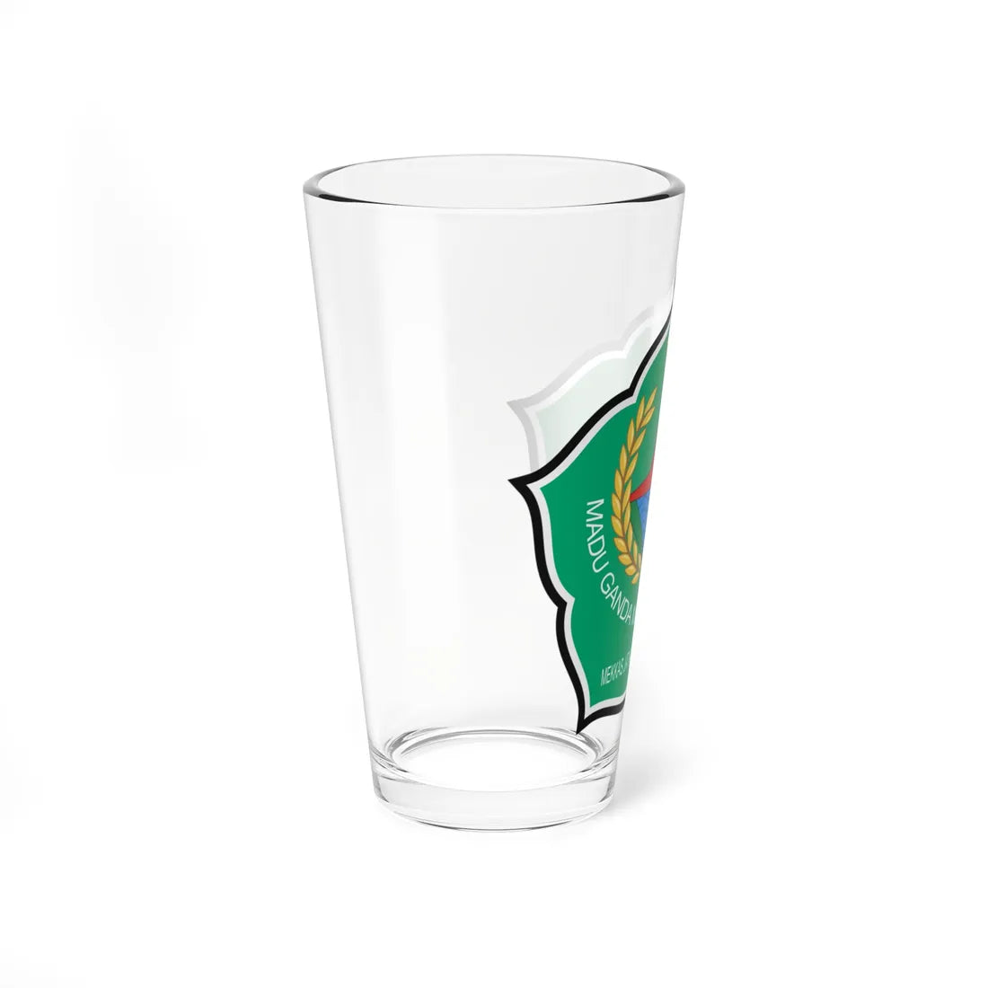 Seal of Pamekasan Regency (Indonesia) (Coat of Arms) Pint Glass 16oz - Go Mug Yourself