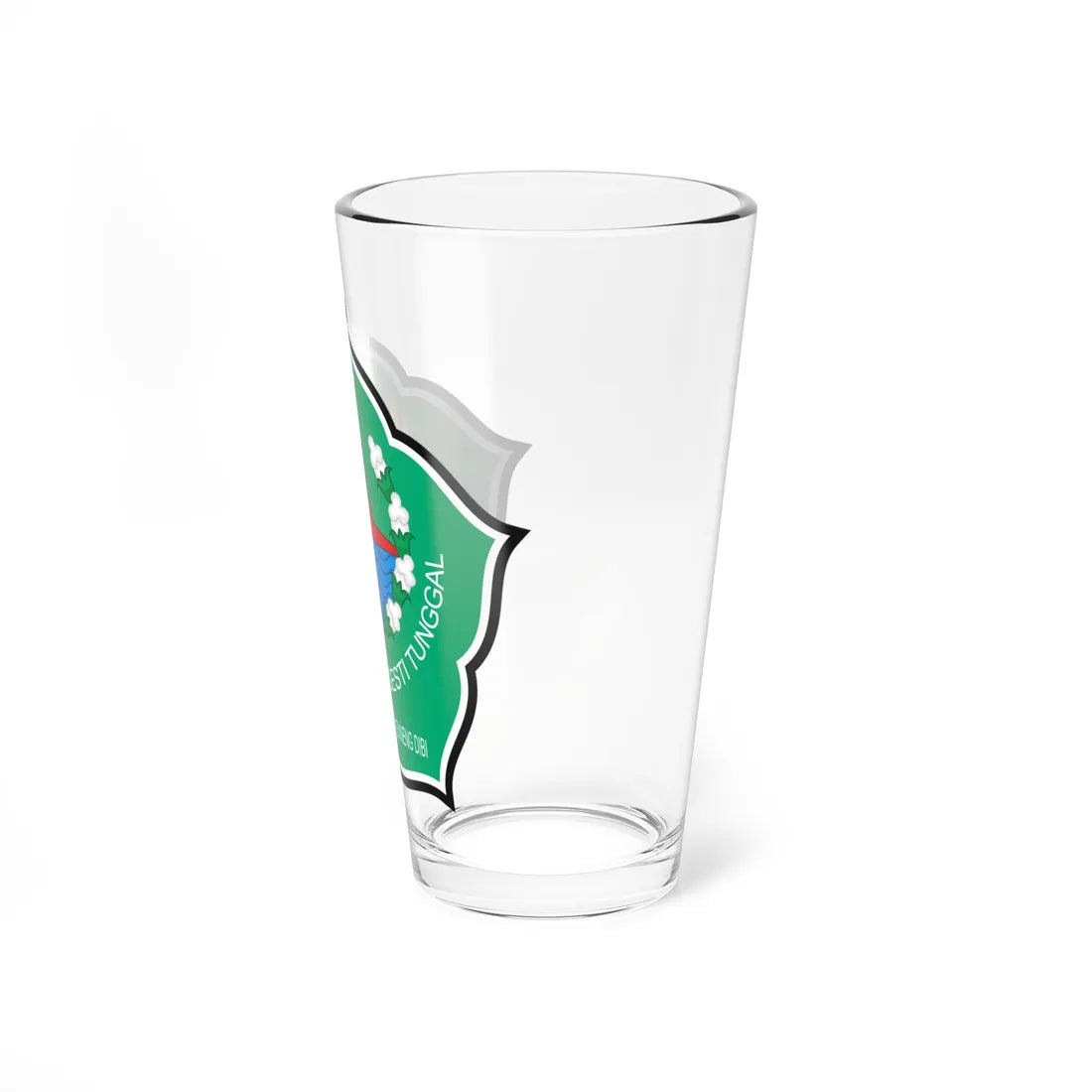 Seal of Pamekasan Regency (Indonesia) (Coat of Arms) Pint Glass 16oz - Go Mug Yourself