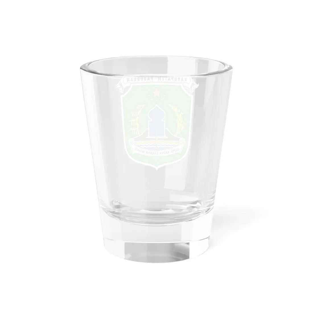 Seal of Pasuruan Regency (Indonesia) (Coat of Arms) Shot Glass 1.5oz - Go Mug Yourself