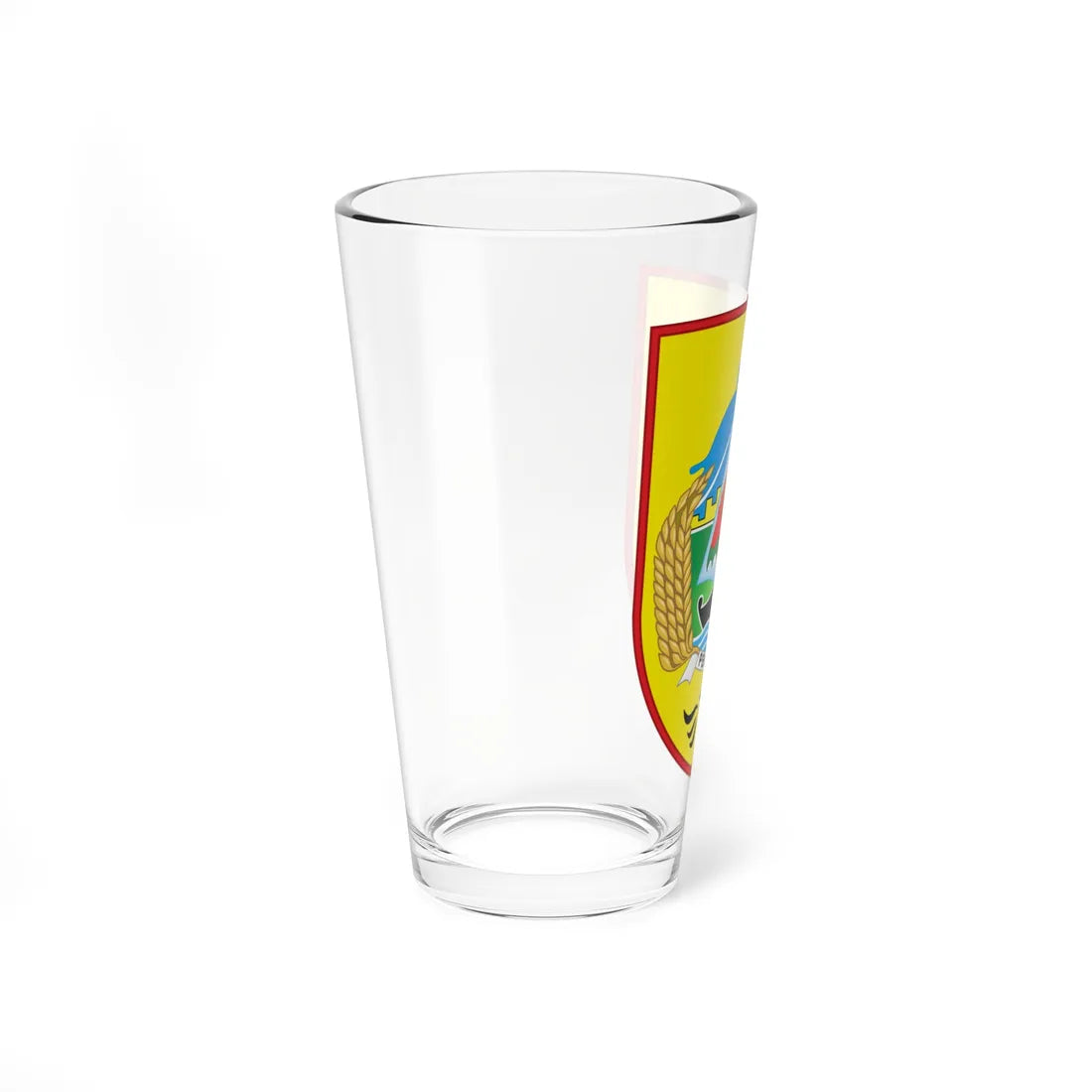 Seal of Pemalang Regency (Indonesia) (Coat of Arms) Pint Glass 16oz - Go Mug Yourself