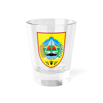 Seal of Pemalang Regency (Indonesia) (Coat of Arms) Shot Glass 1.5oz 1.5oz - Go Mug Yourself
