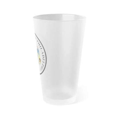Seal of Philadelphia Pennsylvania - Frosted Pint Glass 16oz - Go Mug Yourself