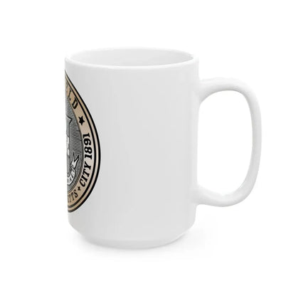 Seal of Pittsfield Massachusetts - White Coffee Mug - Go Mug Yourself