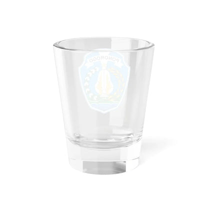 Seal of Ponorogo Regency (Indonesia) (Coat of Arms) Shot Glass 1.5oz - Go Mug Yourself