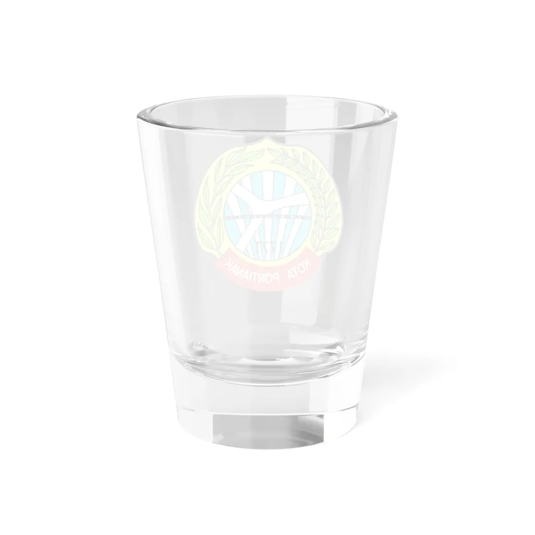 Seal of Pontianak (Indonesia) (Coat of Arms) Shot Glass 1.5oz - Go Mug Yourself