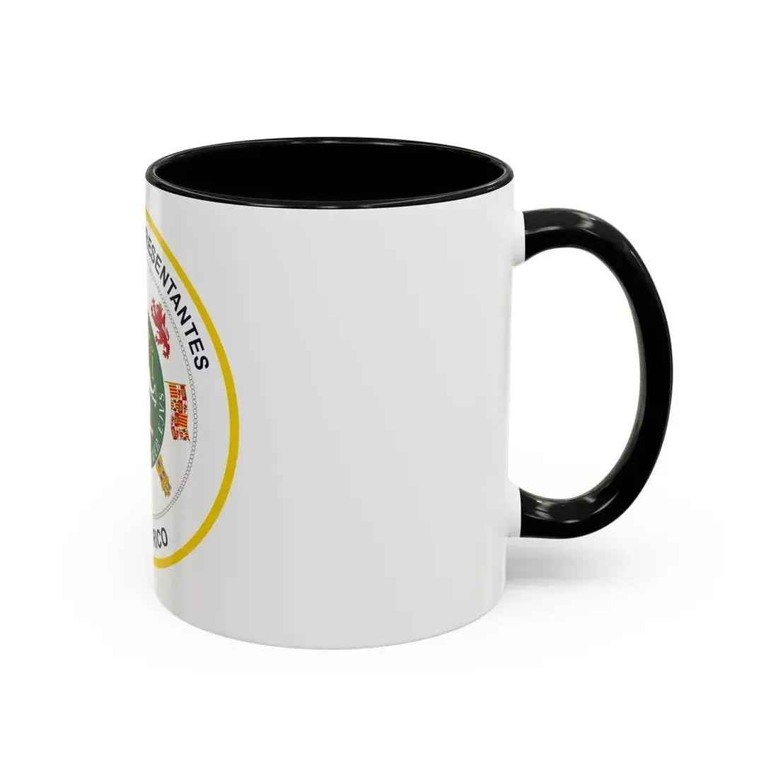 Seal of Puerto Rico House of Representatives - Accent Coffee Mug - Go Mug Yourself