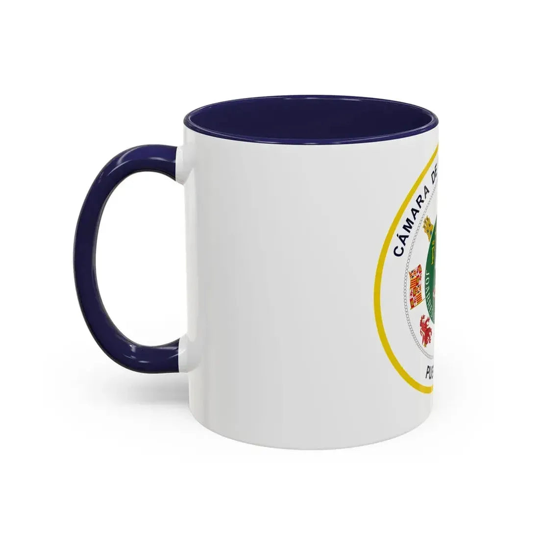 Seal of Puerto Rico House of Representatives - Accent Coffee Mug - Go Mug Yourself