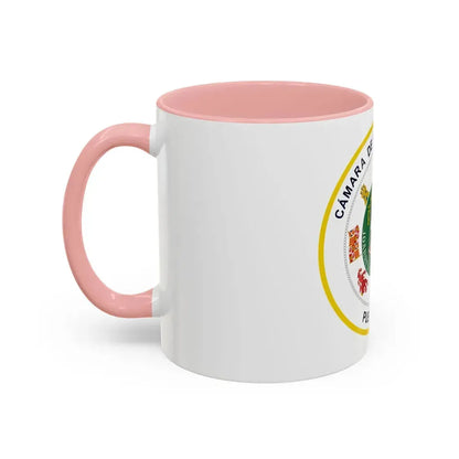 Seal of Puerto Rico House of Representatives - Accent Coffee Mug - Go Mug Yourself