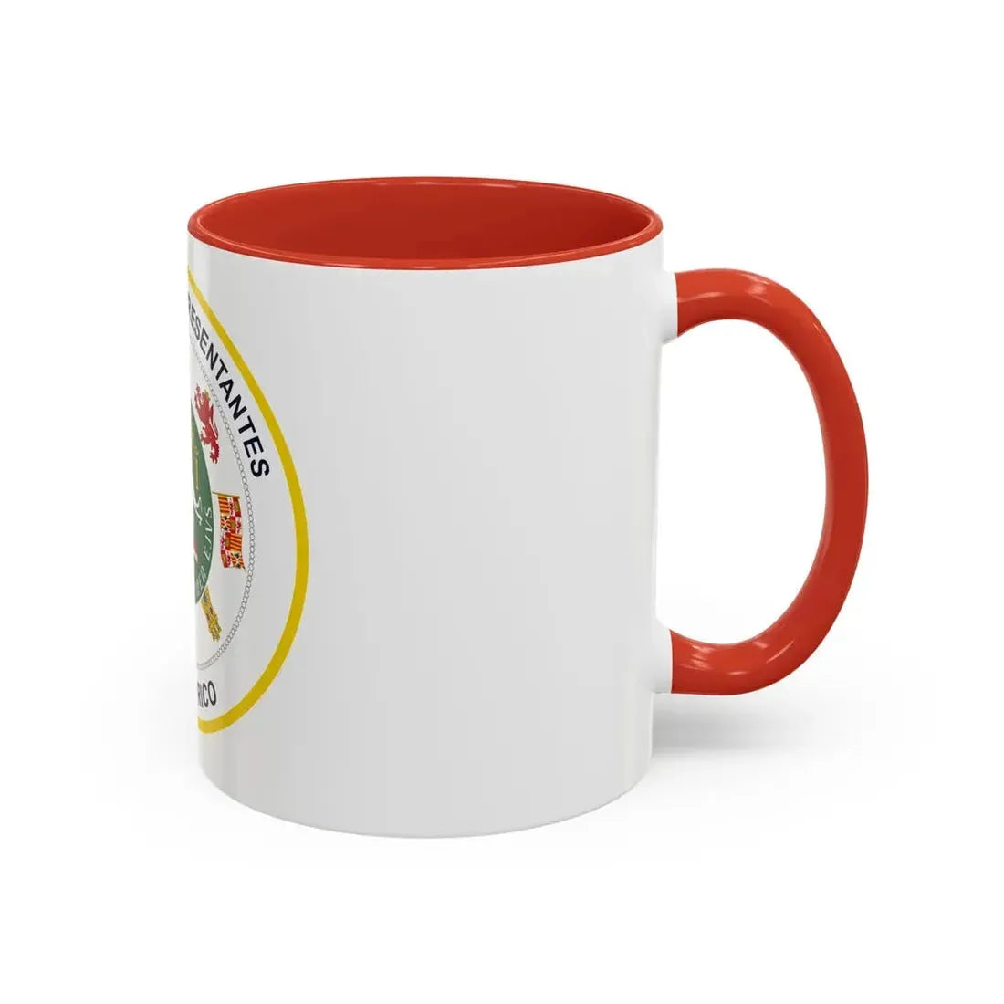 Seal of Puerto Rico House of Representatives - Accent Coffee Mug - Go Mug Yourself