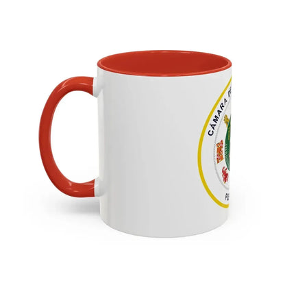 Seal of Puerto Rico House of Representatives - Accent Coffee Mug - Go Mug Yourself