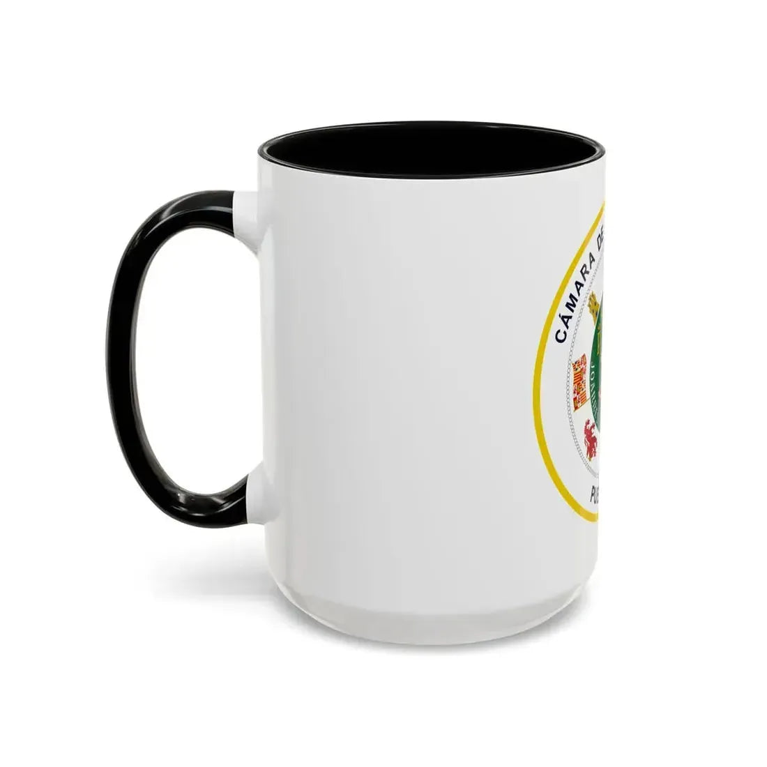Seal of Puerto Rico House of Representatives - Accent Coffee Mug - Go Mug Yourself