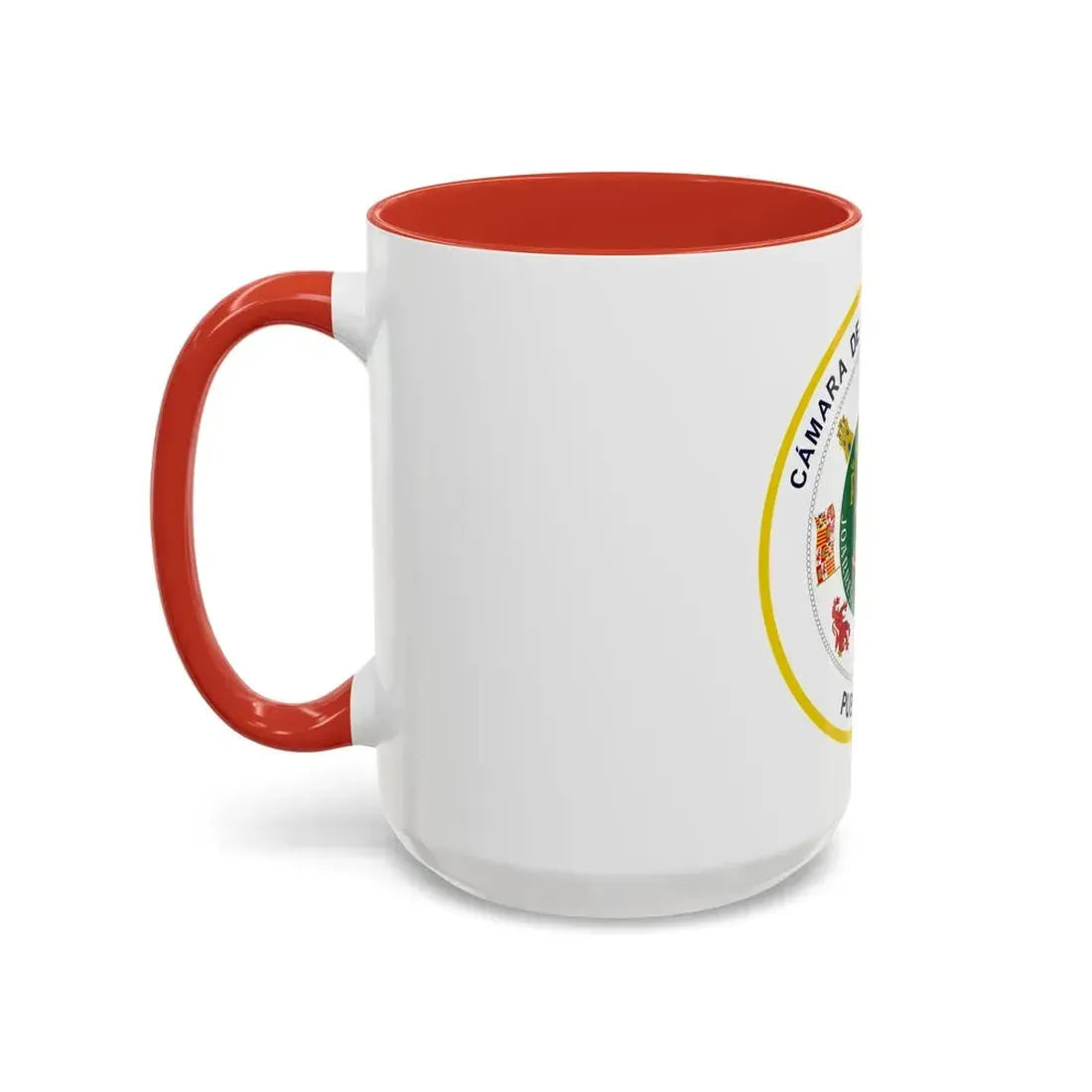 Seal of Puerto Rico House of Representatives - Accent Coffee Mug - Go Mug Yourself
