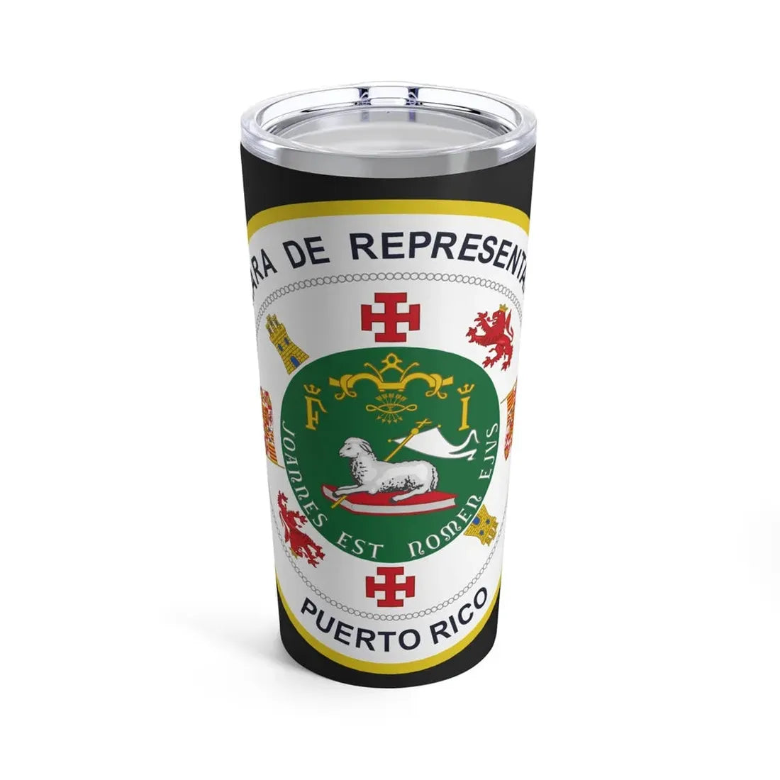 Seal of Puerto Rico House of Representatives - Tumbler 20oz 20oz - Go Mug Yourself