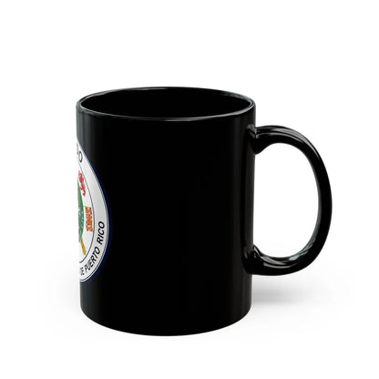 Seal of Puerto Rico Senate - Black Coffee Mug-Go Mug Yourself