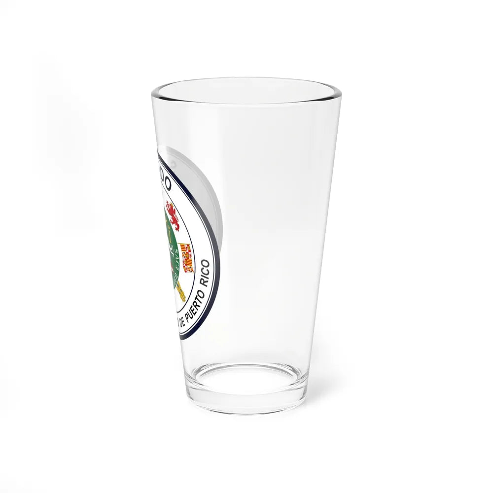 Seal of Puerto Rico Senate - Pint Glass 16oz-Go Mug Yourself