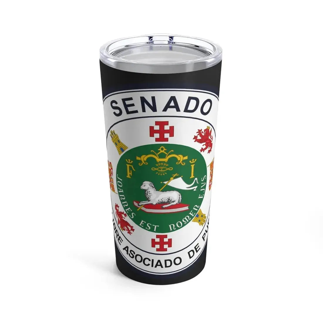 Seal of Puerto Rico Senate - Tumbler 20oz 20oz - Go Mug Yourself