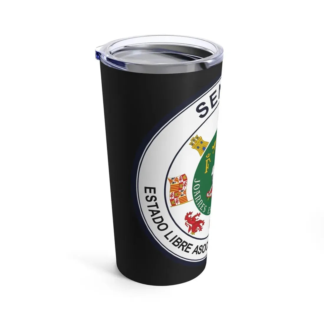 Seal of Puerto Rico Senate - Tumbler 20oz - Go Mug Yourself