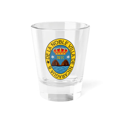 Seal of Rivas (Costa Rica) (Coat of Arms) Shot Glass 1.5oz 1.5oz - Go Mug Yourself