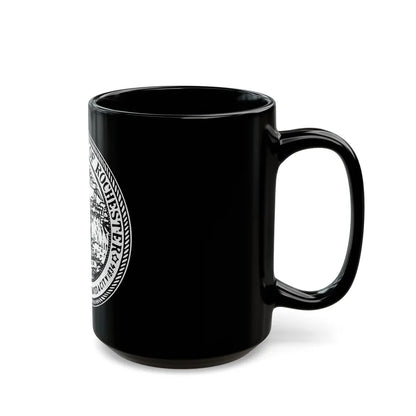 Seal of Rochester New York - Black Coffee Mug-Go Mug Yourself