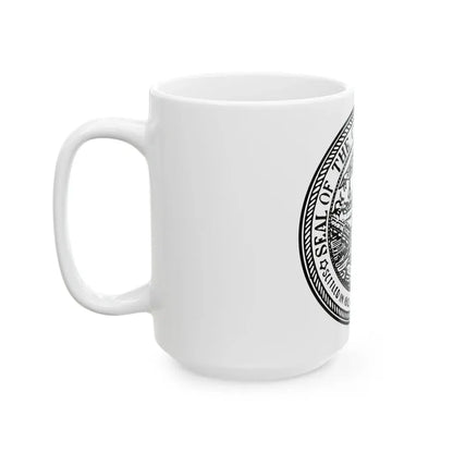 Seal of Rochester New York - White Coffee Mug - Go Mug Yourself