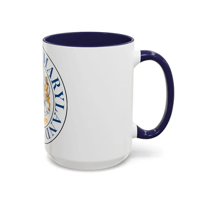 Seal of Rockville Maryland - Accent Coffee Mug - Go Mug Yourself