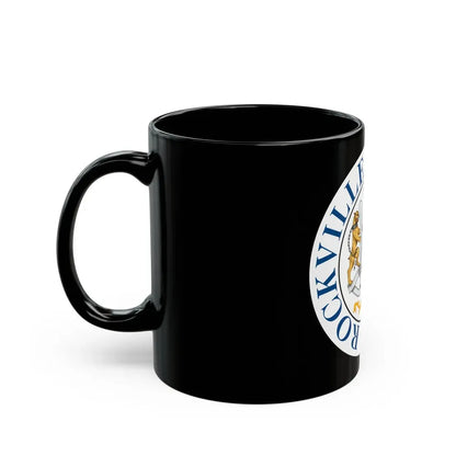 Seal of Rockville Maryland - Black Coffee Mug - Go Mug Yourself
