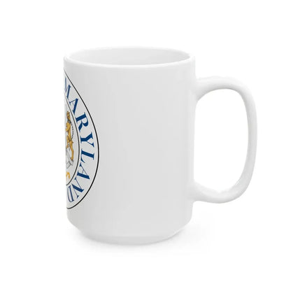 Seal of Rockville Maryland - White Coffee Mug - Go Mug Yourself