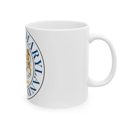 Seal of Rockville Maryland - White Coffee Mug-Go Mug Yourself