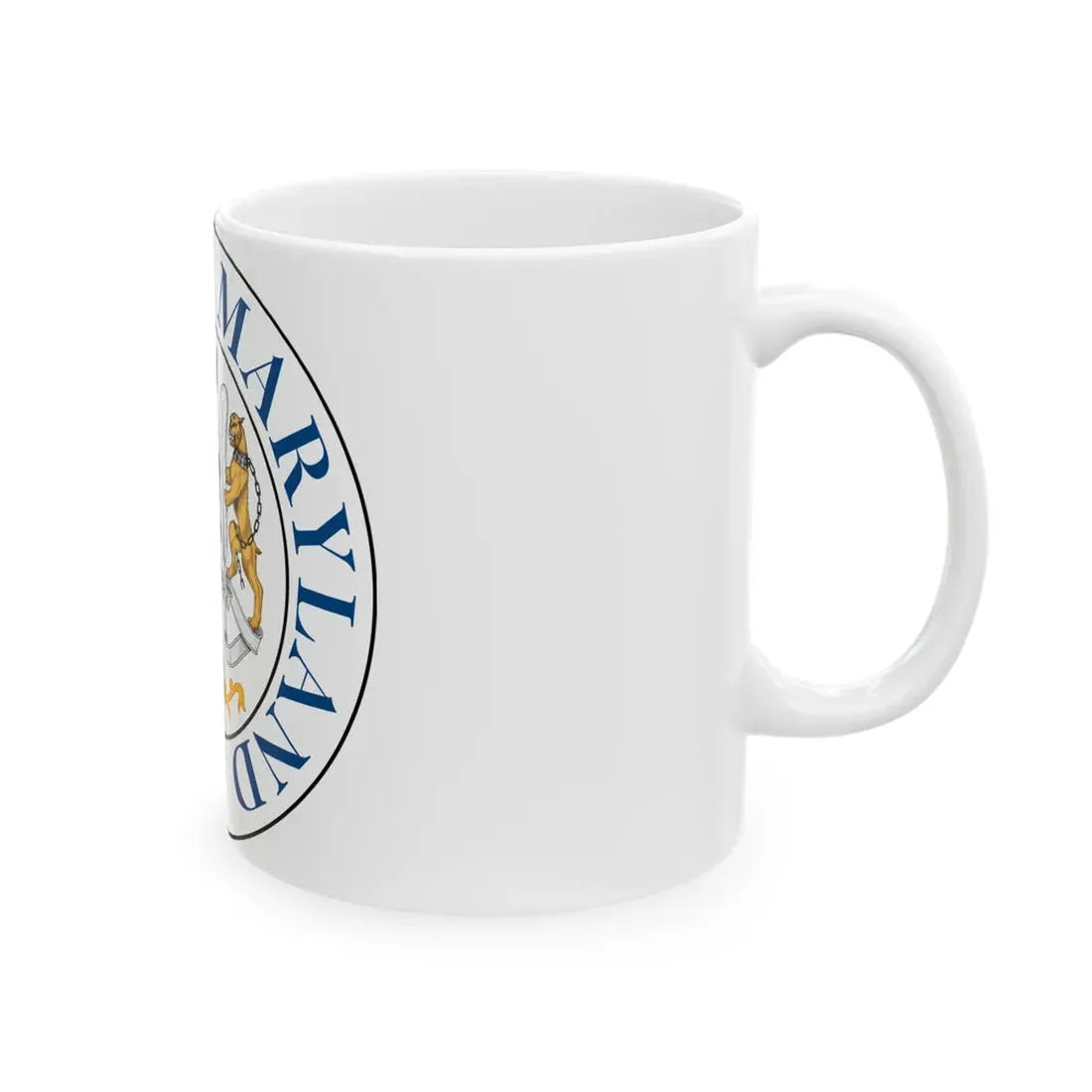Seal of Rockville Maryland - White Coffee Mug - Go Mug Yourself