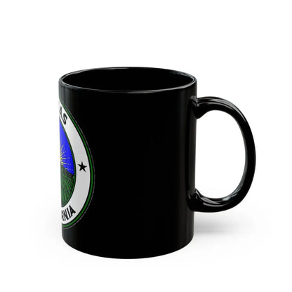 Seal of Salinas California - Black Coffee Mug-Go Mug Yourself