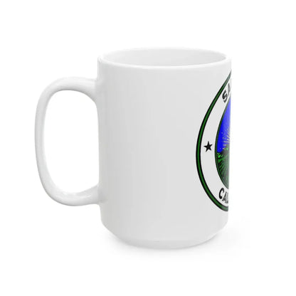Seal of Salinas California - White Coffee Mug - Go Mug Yourself