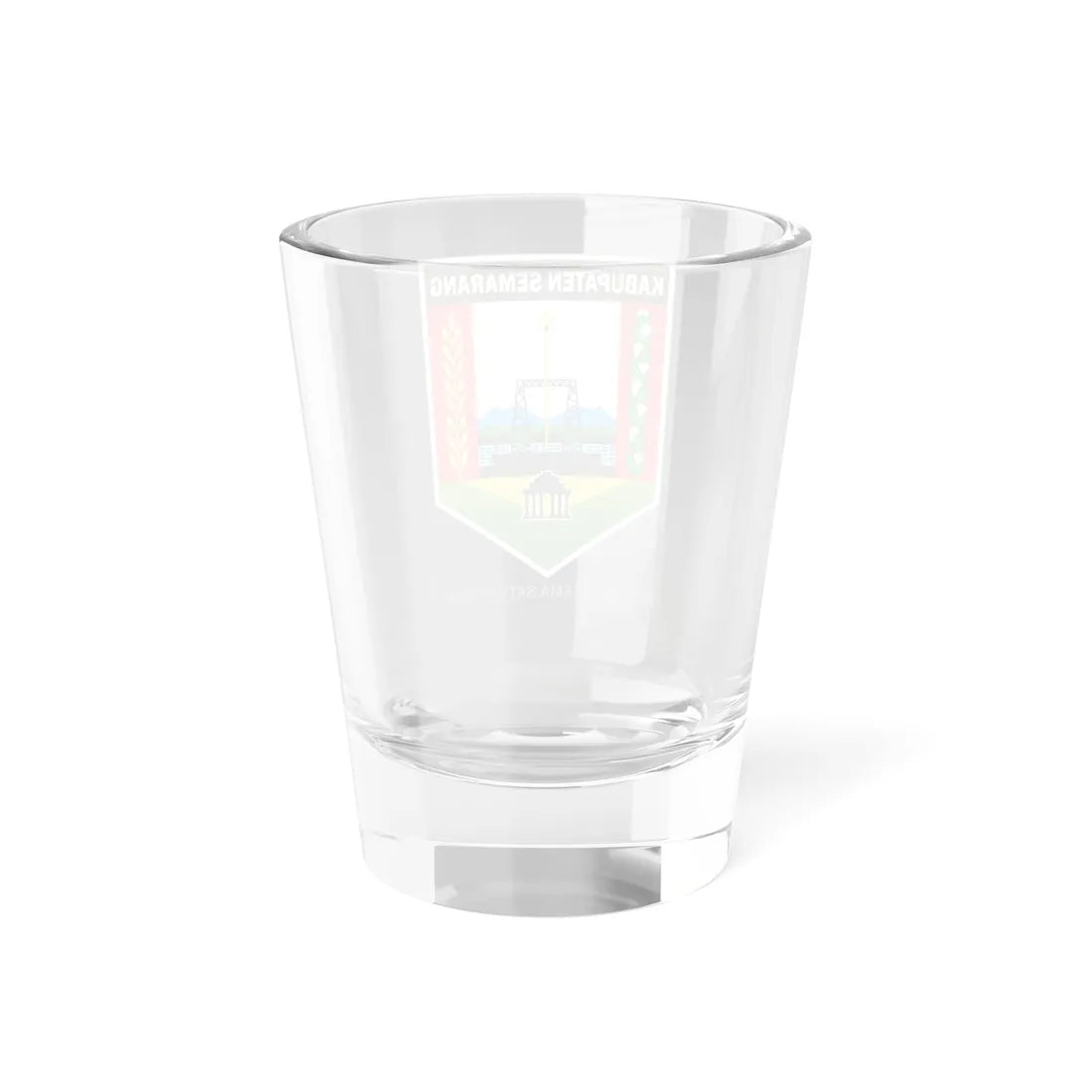 Seal of Semarang Regency (Indonesia) (Coat of Arms) Shot Glass 1.5oz - Go Mug Yourself