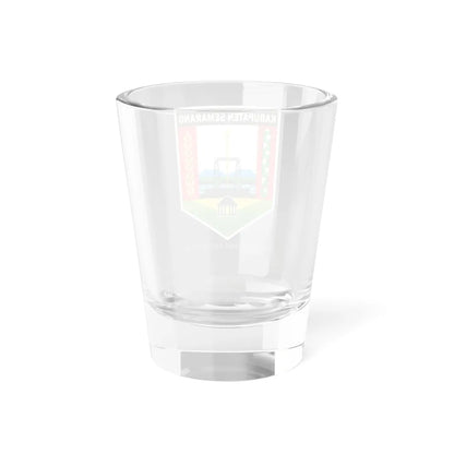 Seal of Semarang Regency (Indonesia) (Coat of Arms) Shot Glass 1.5oz - Go Mug Yourself