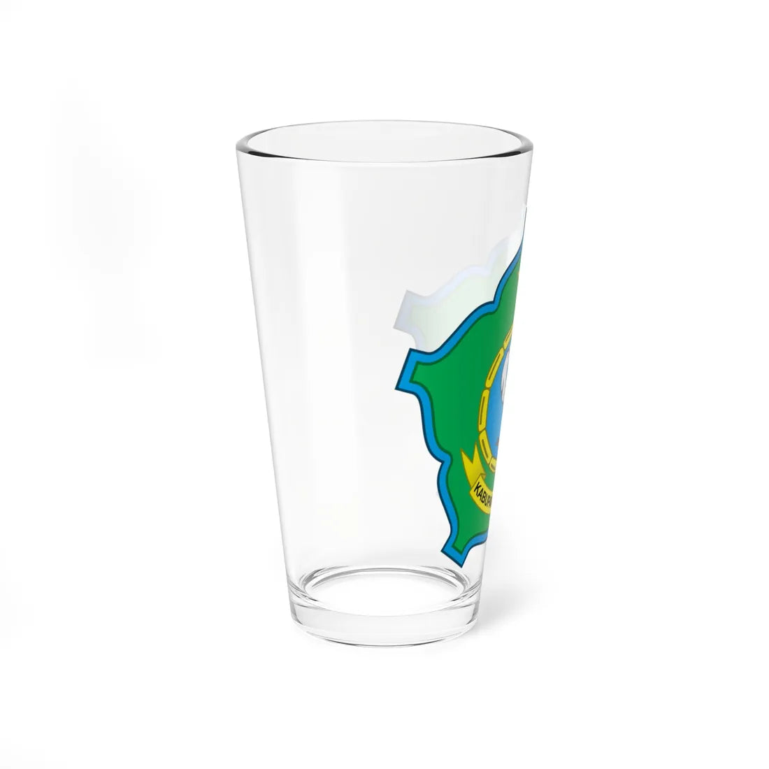 Seal of Sidoarjo Regency (Indonesia) (Coat of Arms) Pint Glass 16oz - Go Mug Yourself