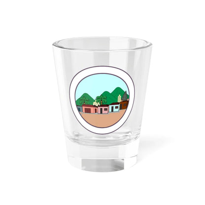 Seal of Somoto (Nicaragua) (Coat of Arms) Shot Glass 1.5oz 1.5oz - Go Mug Yourself