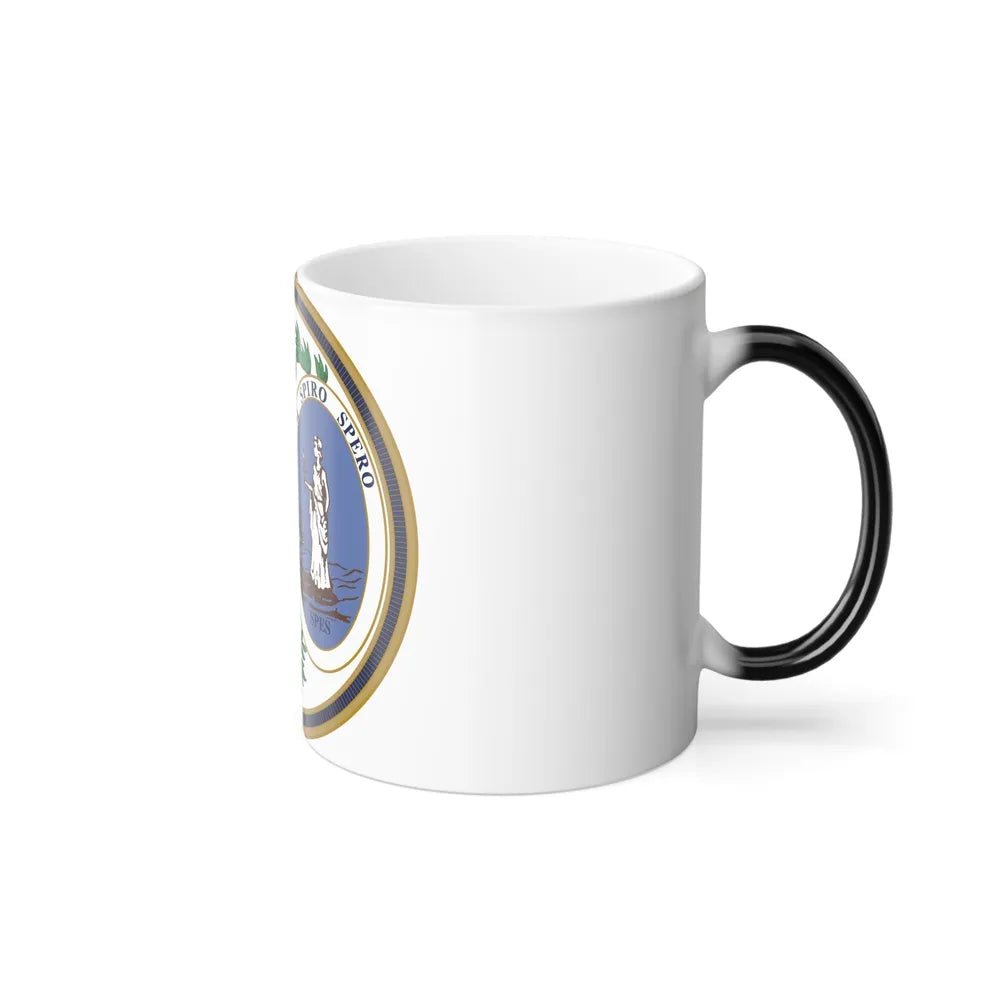 Seal of South Carolina v2 - Color Changing Mug 11oz-Go Mug Yourself