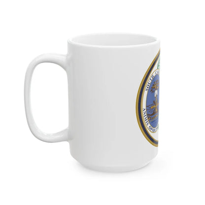 Seal of South Carolina v2 - White Coffee Mug-Go Mug Yourself